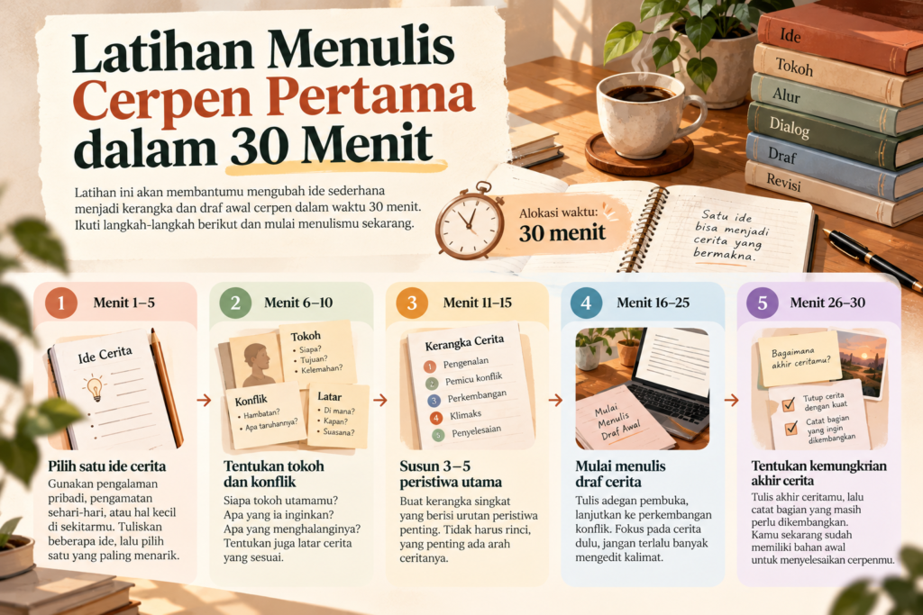 Panduan Lengkap Menulis Cerpen untuk Pemula: Mulai dari Nol